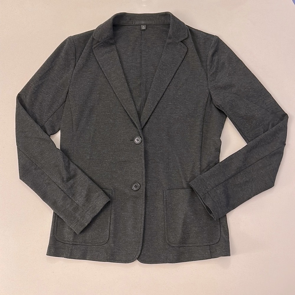 Charcoal Uniqlo Casual Blazer M Women’s